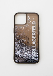 Чехол для iPhone Karl Lagerfeld 14 с жидкими блестками