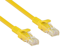 Сетевой кабель ExeGate UTP cat.6 50cm Yellow UTP-RJ45-RJ45-C6-0.5M-YL / EX282021RUS