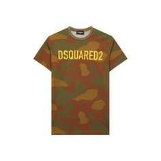 Хлопковая футболка Dsquared2