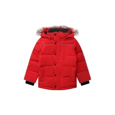 Пуховая куртка Eakin с меховой отделкой на капюшоне Canada Goose