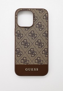 Чехол для iPhone Guess 14 Pro Max из экокожи