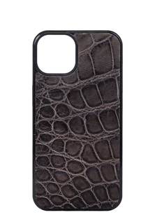 Чехол для iPhone 13 из кожи крокодила BARDINI