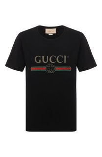 Хлопковая футболка Gucci