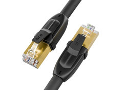 Сетевой кабель Prof Prof FTP cat.6 25AWG RJ45 T568B 30cm GCR-53057