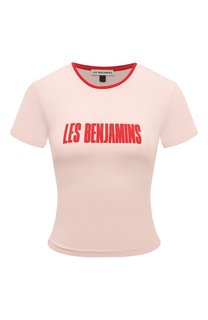 Хлопковая футболка Les Benjamins