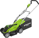 Колесная газонокосилка Greenworks 40 V G-max G 40 LM 35 без аккумулятора и зарядного устройства 2501907