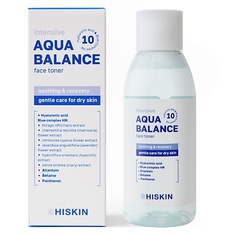 HISKIN Тонер для лица Успокаивающий с фитокомплексом и гиалуроновой кислотой AQUA BALANCE 150.0