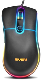 Мышь Sven RX-G940 USB SV-016395 600-6000 dpi, 5+1 кнопки, SoftTouch, подсветка
