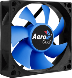 Вентилятор для корпуса AeroCool Motion 8 Plus Motion 8 Plus 80 80x80mm, 2000rpm, 25,3dBA, 21,5 CFM, 3-pin 4-pin(Molex) 90gr Ret