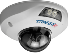 Видеокамера IP TRASSIR TR-D4151IR1 2.8 Миниатюрная вандалостойкая 5Мп. 1/2.8" CMOS, режим "день/ночь" (механический ИК-фильтр), объектив 2.8 мм, подде