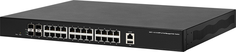 Коммутатор NSGate DAS-4G24GP 47P7528G L2 Managed: 24 10/100/1000M PoE 30W + 4 SFP/1G (350W)