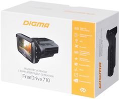 Видеорегистратор Digma Freedrive 710 FD710 с радар-детектором, GPS (1432571)