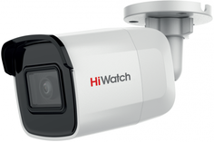 Видеокамера IP HiWatch DS-I650M(B)(2.8mm) 6Мп уличная цилиндрическая с EXIR-подсветкой до 30м и встроенным микрофоном