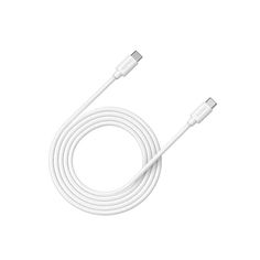 Кабель интерфейсный Canyon C-9 100W, USB Type-C/USB Type-C, 1.2m, white