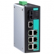 Коммутатор неуправляемый MOXA EDS-308-S-SC 7x10/100BaseTx ports,1 single mode(15Km) 100Fx port