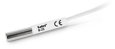 Извещатель SATEL B-2S магнитоконтактный, врезной монтаж, кабель 44 см., маленький герметичный корпус (Ø 6,5 мм), белый