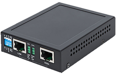 Конвертер NSGate qBRIDGE-307m 34VDM307 VDSL2: 1 LAN, CO/CPE, профили 17a/30a, БП 12V/1А