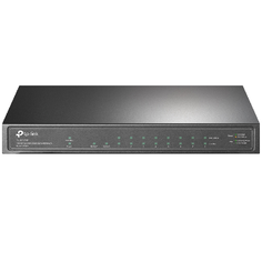 Коммутатор TP-LINK TL-SG1210P 8-портовый гигабитный неуправляемый PoE+ с 1 гигабитным портом RJ-45 + 1 Uplink-портом SFP