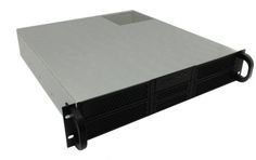 Корпус серверный 2U Procase RE204-D2H5-M-48 2x5.25+5HDD,черный,без блока питания,глубина 480мм,mATX 9.6"x9.6"