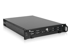 Корпус серверный 2U Procase PI200L-B-0 сталь 1.6мм, черный, без блока питания 2U, глубина 660мм, MB 12"x13"