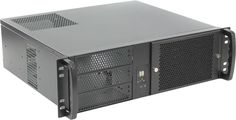 Корпус серверный 3U Procase EM338F-B-0 съемный фильтр, черный, без блока питания, глубина 380мм, MB 12"x9.6"