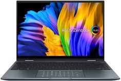 Ноутбук 14 ASUS UP5401EA-KN003 Touch i5-1135G7/8GB/512GB SSD/Iris Xe graphics/2.8K OLED 90Hz/DOS/Pine Grey