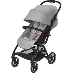 Детская коляска Cybex Eezy S+ 2 BLK Lava Grey с дождевиком и бампером