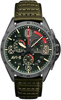 fashion наручные мужские часы AVI-8 AV-4077-05. Коллекция P-51 Mustang