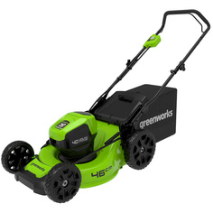 Аккумуляторная газонокосилка Greenworks GD40LM46HPk4