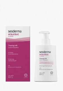 Молочко для лица Sesderma очищающее ACGLICOLIC Classic, 200 мл