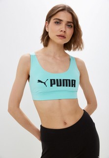 Топ спортивный PUMA Mid Impact Puma Fit Bra Electric Pepperm