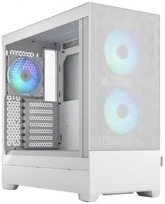 Корпус ATX Fractal Design Pop Air RGB White TG Clear Tint FD-C-POR1A-01 белый, без БП, панель из закаленного стекла, 2*USB 3.0, audio