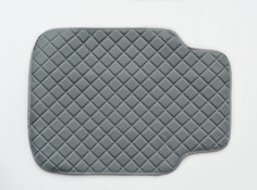 Аксессуары для автомобиля ProtectionBaby Защитный коврик под детское автокресло укороченный (экокожа стеганная)