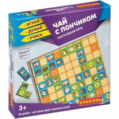 Настольные игры Bondibon Настольная игра Чай с пончиком