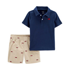 Комплекты детской одежды Carters Комплект для мальчика (Рубашка и шорты) 2M994010
