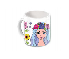 Заготовки под роспись Multiart Кружка для росписи 100MUG-MAGIRL