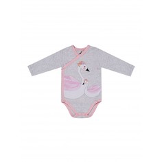 Боди, песочники, комбинезоны Diva Kids Боди для девочки Лебеди DK-058