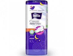 Гигиенические прокладки Bella Классические прокладки Nova Classi Maxi Drinette Air с крылышками 10 шт. 5 упаковок