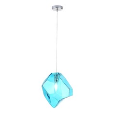 Светильник Подвесной светильник Crystal Lux NUESTRO SP1 CHROME/BLUE