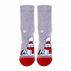 Носки для женщин, носки, хлопок, CLASSIC New year, 528, светло-сиреневые, р. 23, 20С1137
