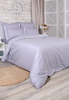 Постельное белье 2-спальное Mona Liza Premium Glamour Lavender сатин