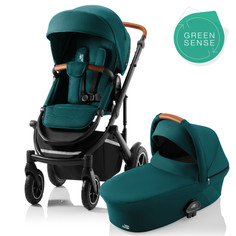 Коляски 2 в 1 Коляска Britax Roemer Smile III Green Sense 2 в 1