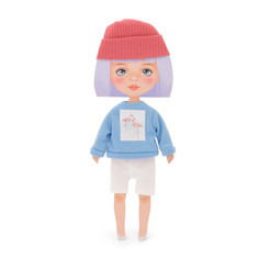 Куклы и одежда для кукол Orange Toys Набор одежды голубая толстовка, серия Спортивный стиль 35 см