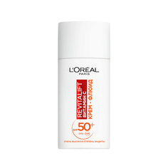 Крем для лица LORÉAL PARIS Крем-флюид Витамин С дневной для лица с SPF 50 Revitalift L'Oreal