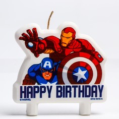 Свеча в торт Marvel