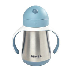 Поильники Поильник Beaba термос Tasse paille Inox 250 мл