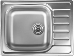 Кухонная мойка декоративная сталь Ukinox Гранд GRL650.500 -GT8K 2L