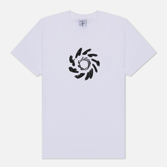 Мужская футболка Alltimers Spin Cycle, цвет белый, размер M