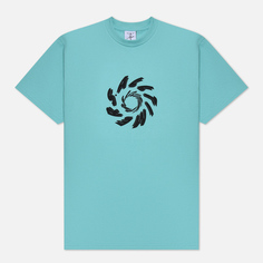 Мужская футболка Alltimers Spin Cycle, цвет голубой, размер L