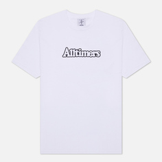 Мужская футболка Alltimers Broadway Puffy, цвет белый, размер M